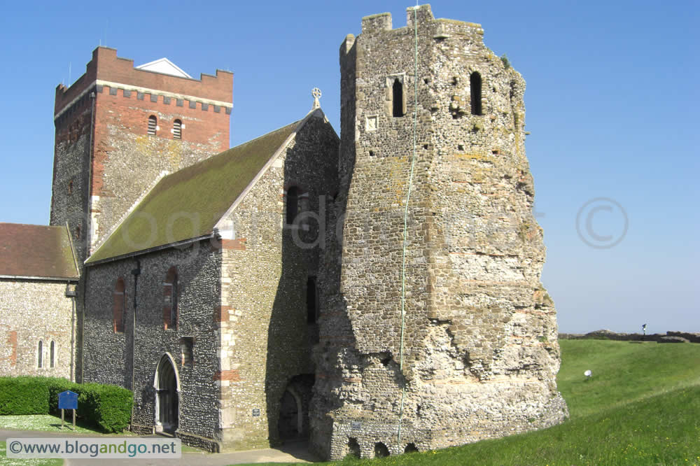 The Roman lighthouse (pharos)